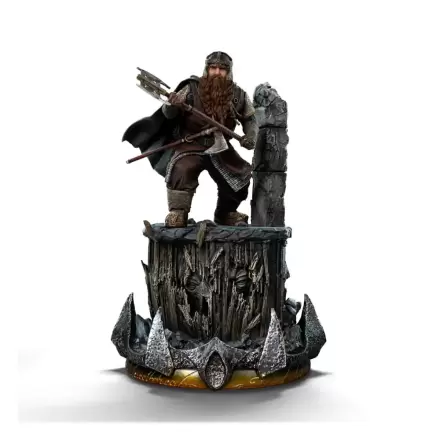 The Lord of the Rings umetniška skala kip 1/10 Gimli Unleashed 26 cm fotografija izdelka
