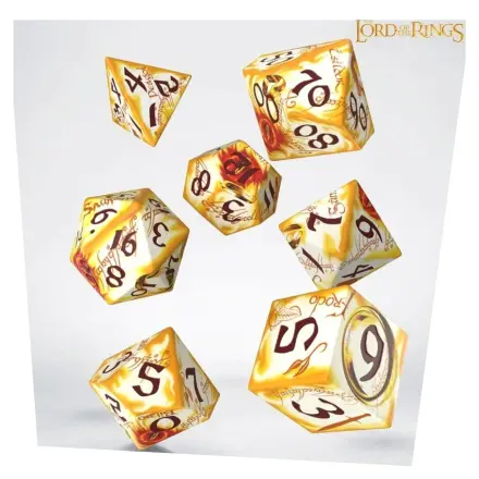 The Lord of the Rings Full Art Set 7 Ring-bearers (Whitefire Radiance) kock fotografija izdelka