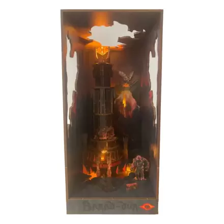 The Lord of the Rings Tiny Adventures Knjižna Niša Mini Diorama Barad-Dûr 23 centimetrov fotografija izdelka