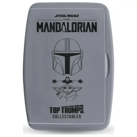 The Mandalorian in Grogu igra s kartami Top Trumps zbirateljski predmeti *nemška različica* fotografija izdelka