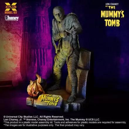 Plastični model komplet Mumijina grobnica 1/8 Lon Chaney ml. kot Mumija 23 cm termékfotója