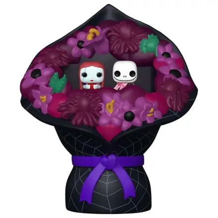 The Nightmare Before Christmas Bitty Funko POP! Šopek vinilnih figur 2-pak Sally & Jack Skellington (Valentine) fotografija izdelka