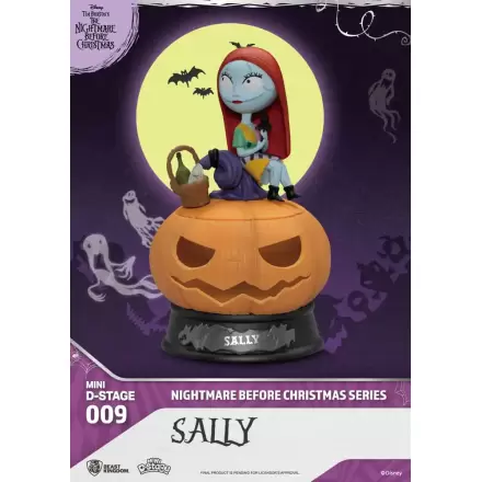 The Nightmare Before Christmas Mini Diorama Stage PVC Figura Sally 10 cm fotografija izdelka