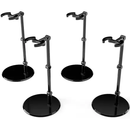 The Simple Stand Mini Nendoroid Več za mini figure in modele mini črna 4er-Pack fotografija izdelka