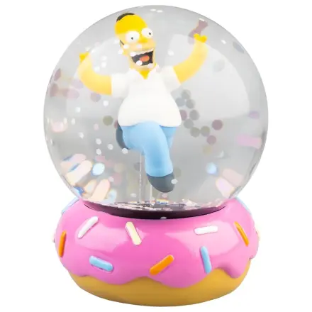 The Simpsons Snežna krogla Homer Simpson Donut 10 cm fotografija izdelka