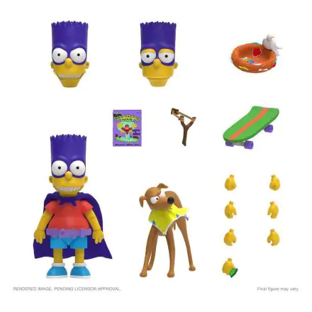 The Simpsons Ultimates akcijska figura Bartman 18 cm fotografija izdelka