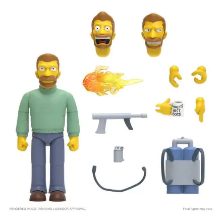 The Simpsons Ultimates Akcijska Figura Hank Scorpio 18 cm fotografija izdelka