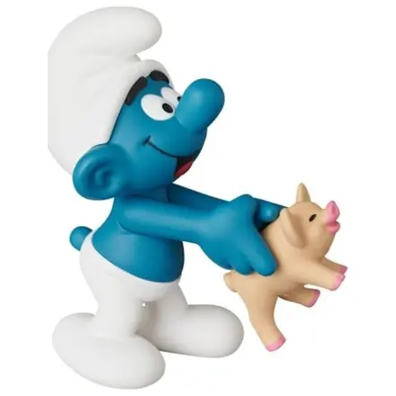 The Smurfs UDF Mini Figura Smurf z Prašičem 8 cm fotografija izdelka