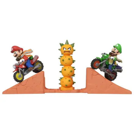The Super Mario Galaxy Movie Hot Wheels Playset Mario & Luigi Desert Jump fotografija izdelka