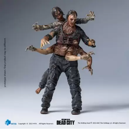 The Walking Dead Exquisite Mini Akcijska Figura 1/18 Dead City Walker King 11 cm termékfotója