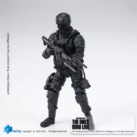 The Walking Dead: The Ones Who Lived Exquisite Mini akcijska figura 1/18 CRM Vojak 10 cm fotografija izdelka