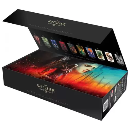 The Witcher Sestavljanke 10-paketna zbirka ob 10. obletnici (500 kosov) fotografija izdelka