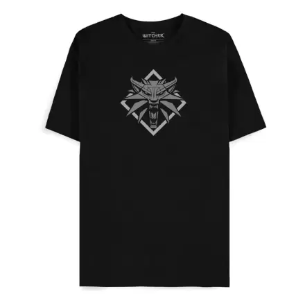 The Witcher T-Shirt volčji medaljon termékfotója