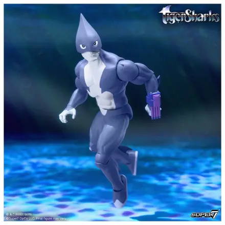 TigerSharks Ultimates Wave 01 Akcijska figura Mako (Hybrid) 18 cm fotografija izdelka