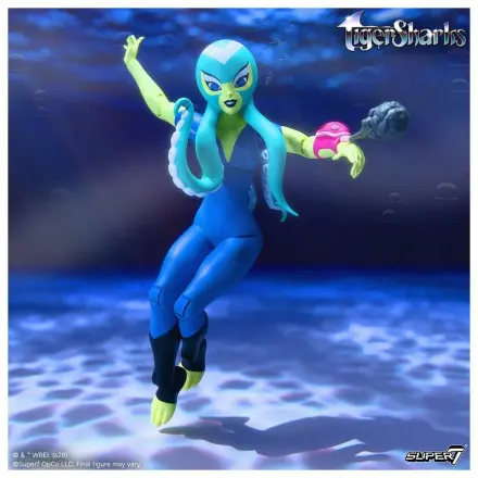TigerSharks Ultimates Wave 01 Akcijska figura Octavia (Hybrid) 18 cm fotografija izdelka