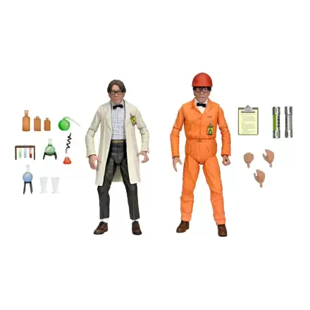 TMNT II: The Secret of the Ooze Akcijska figura 2-Pack Lab Coat Professor Perry and Hazmat Suit Professor Perry 18 cm termékfotója