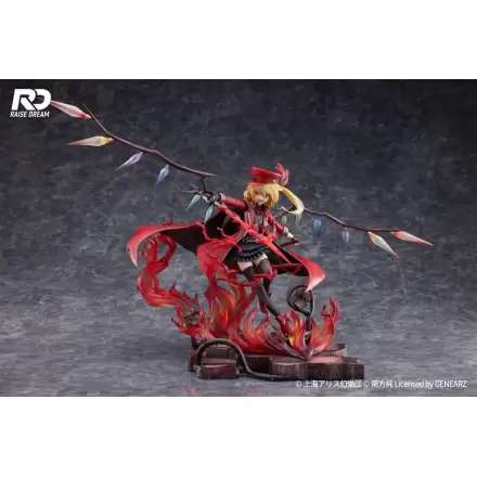 Touhou Project PVC Kip 1/6 Flandre Scarlet Military Uniform Ver. 27 cm fotografija izdelka