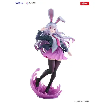 Touhou Project F:NEX PVC figura 1/7 Reisen Udongein Inaba ilustracija Uuzan 28 cm fotografija izdelka