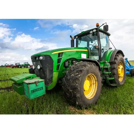 Traktor flis odeja 100*140cm fotografija izdelka