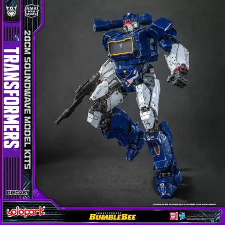 Transformers: Bumblebee AMK Pro Series Plastični Sestavljivi Model Soundwave (Oversea Version) 20 cm fotografija izdelka