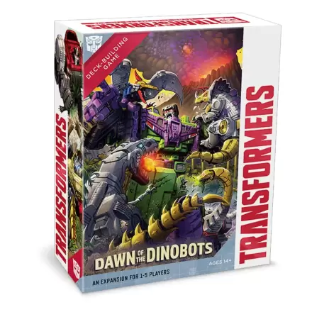 Transformers igra s kartami Deck-Building Dawn of the Dinobots Expansion *Angleška verzija* fotografija izdelka