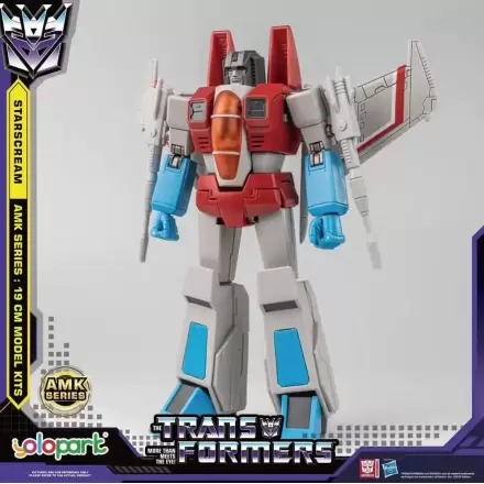 Transformers Generation One AMK Series plastični model komplet Starscream 19 cm fotografija izdelka