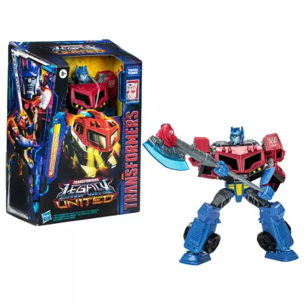 Transformers Legacy United Voyager Class Animated Universe Optimus Prime figura 17,5 cm termékfotója