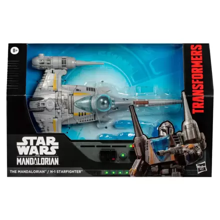 Transformers Star Wars The Mandalorian N-1 Starfighter figura 19 cm termékfotója