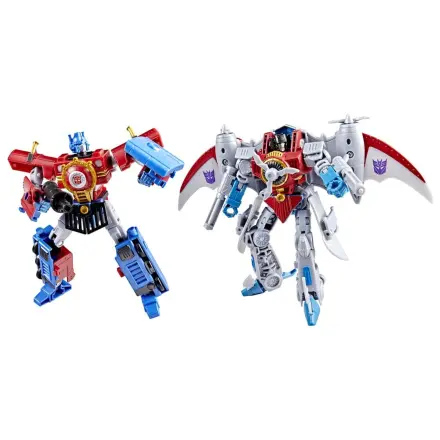 Transformers Timelines Hearts of Steel Comic Edition Akcijski figuri Optimus Prime & Starscream 14 cm fotografija izdelka