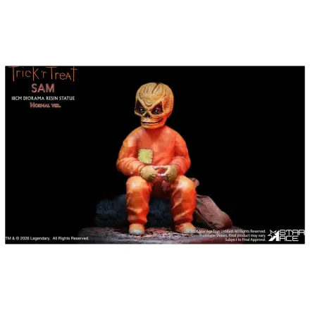 Trick R Treat Diorama kip iz smole Sam NX 18 cm fotografija izdelka