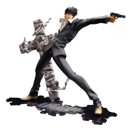 Trigun Badlands Rumble ARTFX J kip 1/8 Nicholas D. Wolfwood Renewal Package verzija 20 cm termékfotója