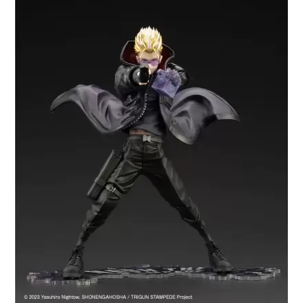 Trigun Stampede ARTFXJ Kip 1/8 Vash the Stampede The Gunman in Black Ver. 22 cm termékfotója