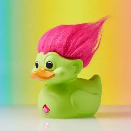 Trolls First Edition - Green Troll with Pink Hair Tubbz figurica fotografija izdelka
