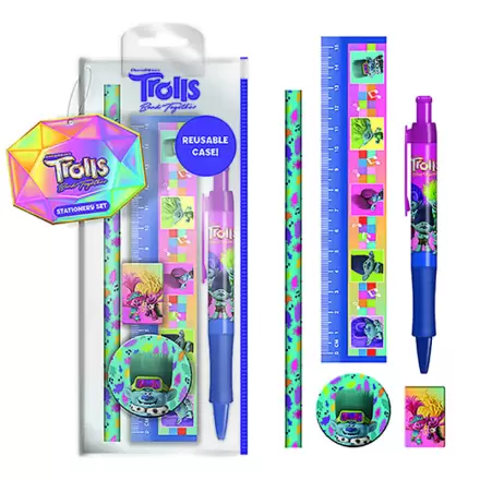 Trolls pisalni set fotografija izdelka