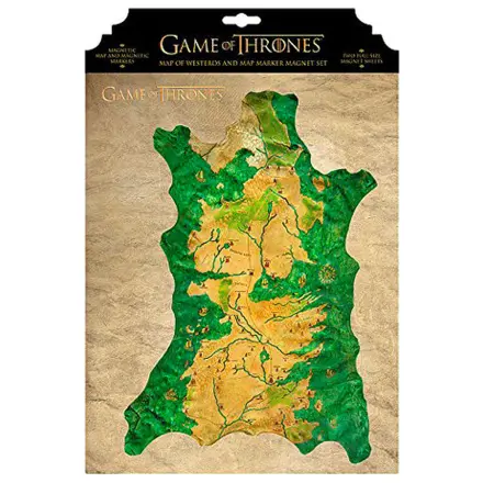 Game of Thrones Westeros magnetni zemljevid fotografija izdelka