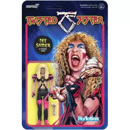 Twisted Sister ReAction akcijska figura Dee Snider 10 cm fotografija izdelka