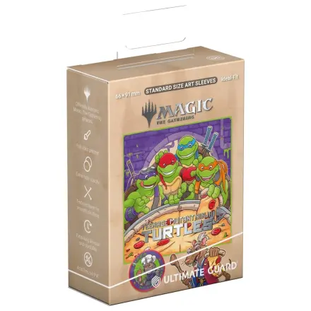 Ultimate Guard Art Sleeves Magic: The Gathering | Teenage Mutant Ninja Turtles - Pizza Box set ovitkov za karte fotografija izdelka