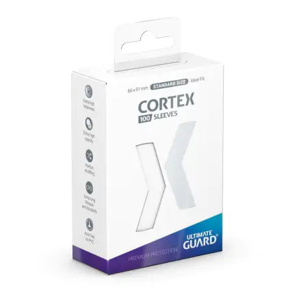 Ultimate Guard Cortex Sleeves Standard Size bele zaščitne folije (100 kos) fotografija izdelka