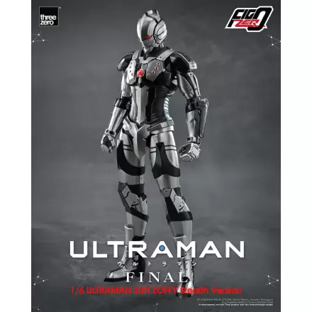 Ultraman Final FigZero akcijska figura 1/6 Ultraman Suit Zoffy Stealth Version 30 cm termékfotója