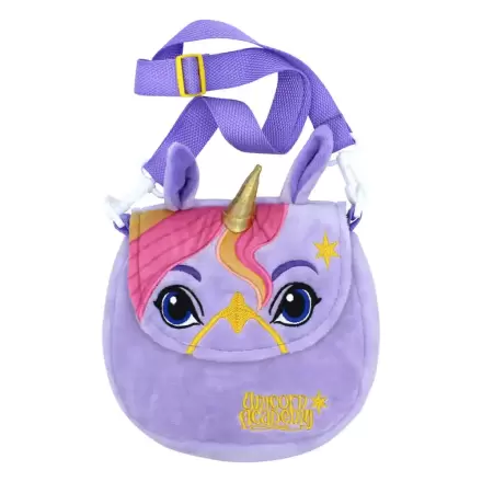 Unicorn Academy Plišasta ramenska torba fotografija izdelka