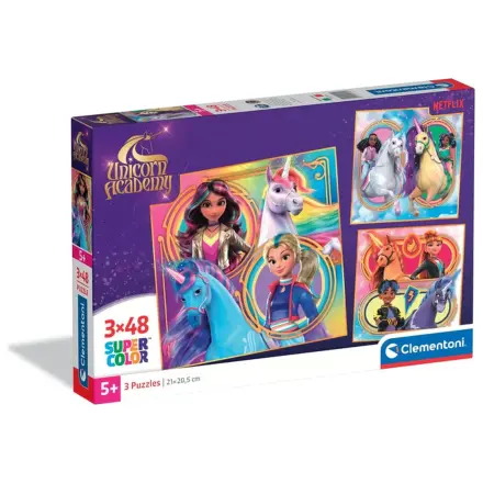Unicorn Academy Riders 3x48-delna sestavljanka fotografija izdelka
