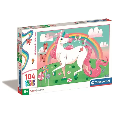 Unicorn Believe 104-delna sestavljanka Clementoni fotografija izdelka