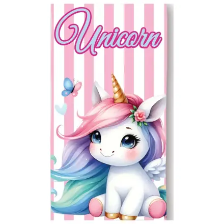 Unicorn Candy Pastel brisača 70x140cm fotografija izdelka