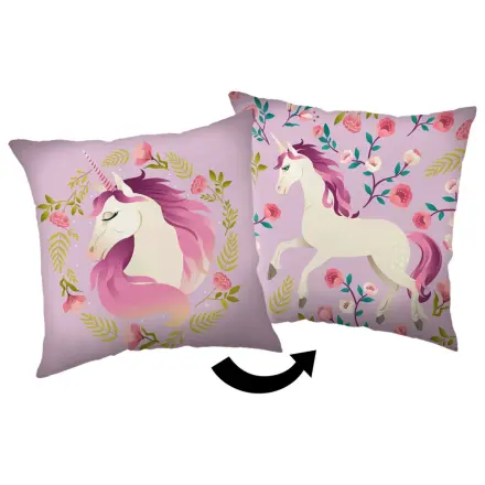 Unicorn Garden vzglavnik, okrasna blazina fotografija izdelka