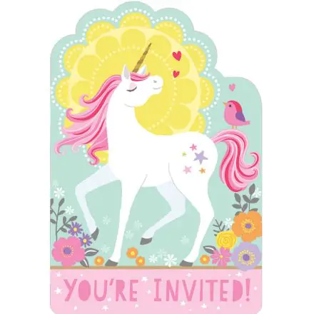 Unicorn Party Vabila 8 Kosov fotografija izdelka