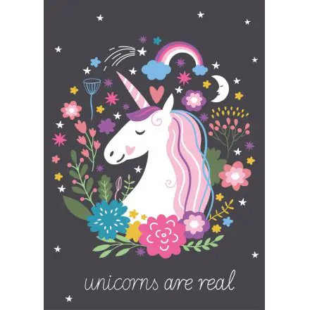 Unicorn flis odeja 100*140 cm fotografija izdelka