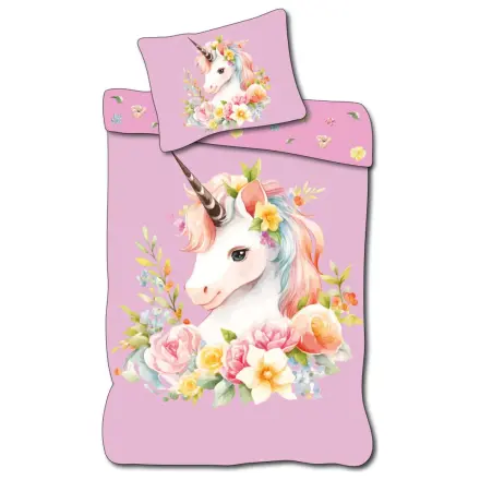 Unicorn Wreath Prevleka za odejo fotografija izdelka