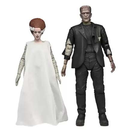 Universal Monsters Action Figures 2-pak Bride of Frankenstein 90th Anniversary The Monster & His Mate 18 centimetrov fotografija izdelka