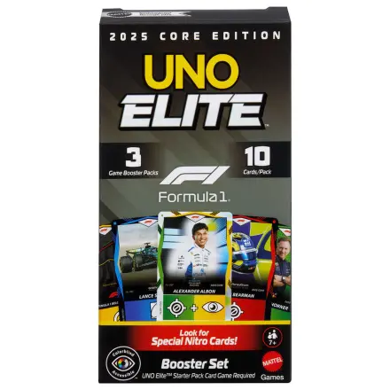UNO Elite F1 Booster Pack igra s kartami fotografija izdelka