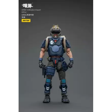 UNSC Dark Source Akcijska figura Strokovnjak za infiltracijo Arthur 7 cm fotografija izdelka